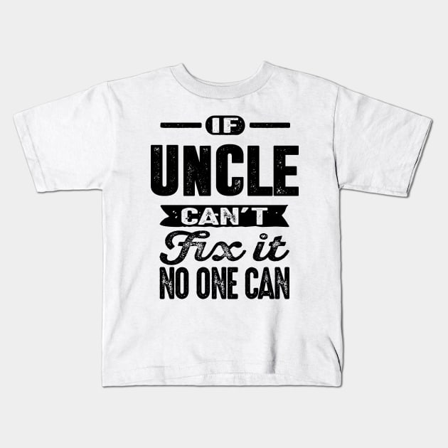 Uncle Kids T-Shirt by C_ceconello